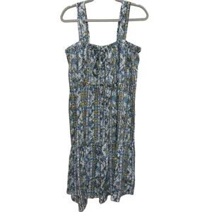 NWT Love Anne Cher Easel Dress with front tie Sundress summer dress Size Medium